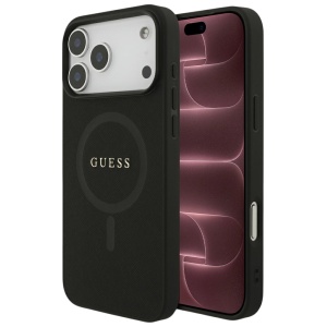 Husa pentru iPhone 18 Pro Max / iPhone 17 Pro Max - Guess Saffiano MagSafe - Black