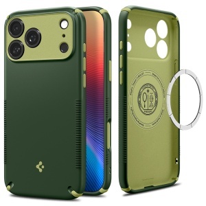 Husa pentru iPhone 18 Pro Max / iPhone 17 Pro Max - Spigen Caseology Nano Pop Hybrid MagSafe - Avo Green
