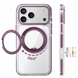 Husa pentru iPhone 18 Pro Max / iPhone 17 Pro Max - Torras Ostand O3 Light - Purple