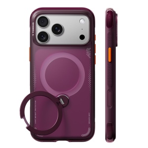 Husa pentru iPhone 18 Pro Max / iPhone 17 Pro Max - Torras Ostand Q3 Air Series - Purple