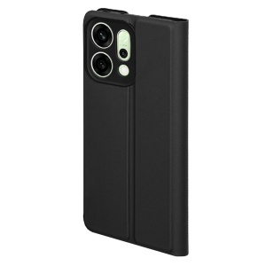 Husa pentru Oppo Reno14, SKYDDAR INNOVATION, Magskin Book, tip Carte cu Portofel Interior, set cu sticker, Negru - Img 6