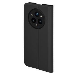 Husa pentru Realme 14 Pro+, SKYDDAR INNOVATION, Prestige, tip Carte cu Portofel Interior, Negru, set cu sticker - Img 7