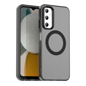 Husa pentru Samsung Galaxy A05s, MagSafe, Antisoc, set cu sticker, CandyCase, Negru