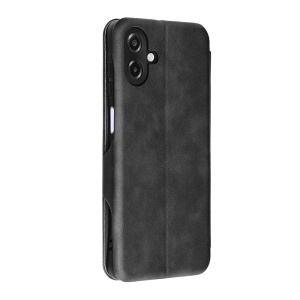 Husa pentru Samsung Galaxy A07 4G, SKYDDAR INNOVATION, Safe Wallet tip carte din Piele Ecologica, Suport Carduri, Inchidere Magnetica, set cu sticker, Negru - Img 5