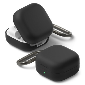 Husa pentru Samsung Galaxy Buds 4 / Buds 4 Pro - Ringke Silicone - Black