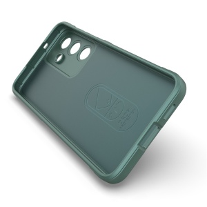 Husa pentru Samsung Galaxy S25 FE din Silicon Mat, set cu sticker, Magic Shield, Verde - Img 4