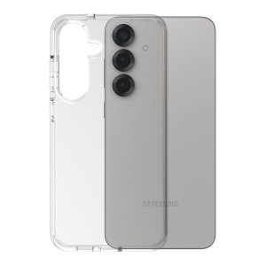 Husa pentru Samsung Galaxy S25 Plus, PanzerGlass, CARE Flagship Urban Combat, Anti-Soc 4.8m, Anti-Ingalbenire, Design Slim, Compatibila MagSafe, Transparenta