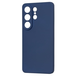 Husa pentru Samsung Galaxy S26 Ultra, SKYDDAR INNOVATION, din Silicon Catifelat, SoftElegance, set cu sticker, Bleumarin - Img 5