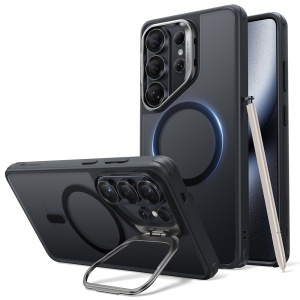 Husa pentru Samsung Galaxy S26 Ultra, slim, ESR Classic Hybrid HaloLock Kickstand, Negru frost