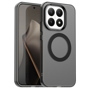 Husa pentru Xiaomi 15T, MagSafe, Antisoc, set cu sticker, CandyCase, Negru