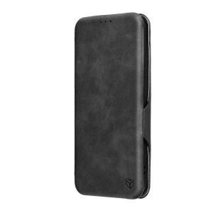 Husa pentru Xiaomi 15T, SKYDDAR INNOVATION, Safe Wallet tip carte din Piele Ecologica, Suport Carduri, Inchidere Magnetica, set cu sticker, Negru - Img 4