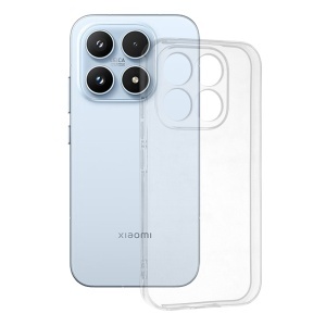Husa pentru Xiaomi 17, SKYDDAR INNOVATION, ClearGuard, din silicon transparent, set cu sticker, Transparenta