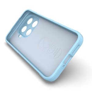 Husa pentru Xiaomi 17T Pro din Silicon Mat, Antisoc, set cu sticker, Magic Shield, Bleu - Img 4