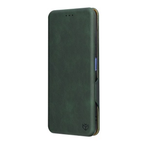 Husa pentru Xiaomi Redmi 14C / Poco C75, SKYDDAR INNOVATION, Safe Wallet tip carte din Piele Ecologica, Suport Carduri, Inchidere Magnetica, Verde, set cu sticker  - Img 7