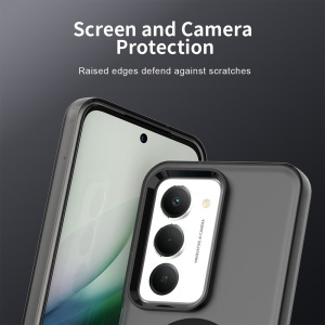 Husa pentru Xiaomi Redmi 15 5G / Redmi 15 4G, MagSafe, Antisoc, set cu sticker, CandyCase, Negru - Img 2
