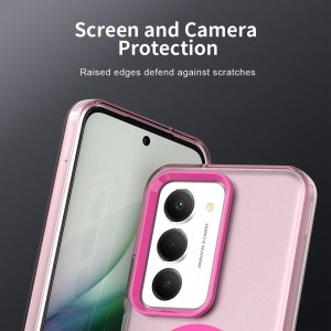 Husa pentru Xiaomi Redmi 15 5G / Redmi 15 4G, MagSafe, Antisoc, set cu sticker, CandyCase, Roz - Img 2