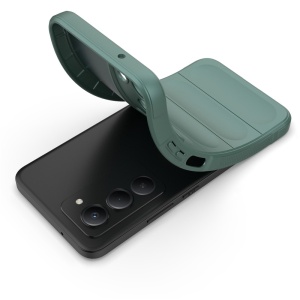 Husa pentru Xiaomi Redmi 15 5G / Redmi 15 4G, SKYDDAR INNOVATION, Magic Shield, din Silicon Mat, set cu sticker, Verde - Img 3