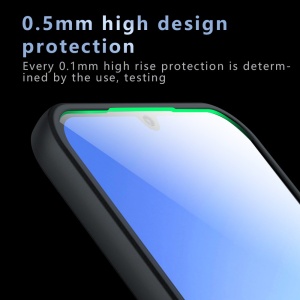 Husa pentru Xiaomi Redmi 15C 5G, SKYDDAR INNOVATION, PureFrost MagSafe, AntiSoc, set cu sticker, Negru frost - Img 6