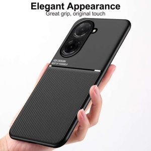 Husa pentru Xiaomi Redmi 9A din silicon, anti soc, flexibila, set cu sticker, Noble, Rosu - Img 8