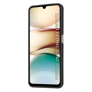 Husa pentru Xiaomi Redmi A5 4G (Standard), SKYDDAR INNOVATION, din Silicon Catifelat, SoftElegance, set cu sticker, Negru - Img 4