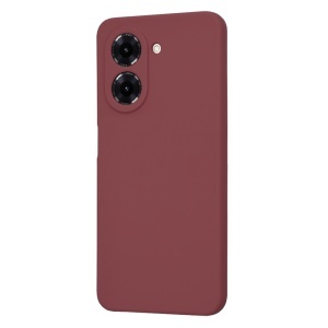 Husa pentru Xiaomi Redmi A5 4G (Standard), SKYDDAR INNOVATION, din Silicon Catifelat, SoftElegance, set cu sticker, Bordo - Img 5