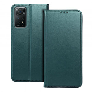 Husa pentru Xiaomi Redmi Note 12S tip carte, Skyddar Smart Magnet - Verde - Img 2