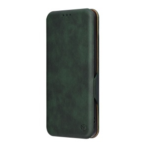 Husa pentru Xiaomi Redmi Note 14 5G, SKYDDAR INNOVATION, Safe Wallet tip carte din Piele Ecologica, Suport Carduri, Inchidere Magnetica, Verde, set cu sticker  - Img 7