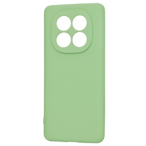 Husa pentru Xiaomi Redmi Note 14 Pro / Poco X7 din Silicon Catifelat, Protectie Premium, Skyddar SoftElegance - Verde deschis - Img 2