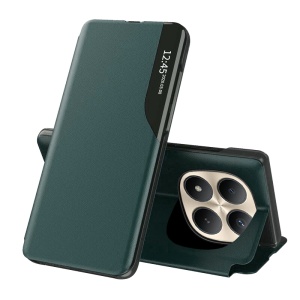Husa pentru Xiaomi Redmi Note 15 Pro+ 5G / Poco M8 Pro 5G, tip carte, set cu sticker, eFold, Verde