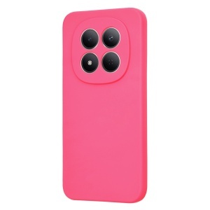 Husa pentru Xiaomi Redmi Note 15 Pro 5G, SKYDDAR INNOVATION, din Silicon Catifelat, SoftElegance, set cu sticker, Fucsia - Img 3