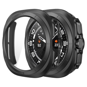 Husa Protectie 360°, Ultra-Subtire, Anti-Soc pentru Samsung Galaxy Watch Ultra (47mm), Anti-Soc Full Screen - Negru