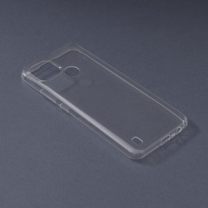 Husa Realme C21, din silicon TPU slim, Techsuit - Transparent - Img 2