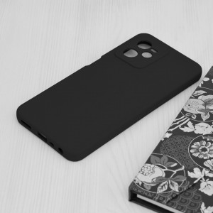 Husa Realme C35 / Narzo 50A Prime din silicon moale, Techsuit Soft Edge - Negru - Img 3