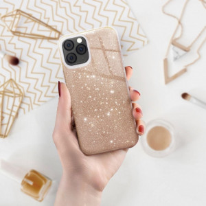 Husa Samsung Galaxy A53 5G din silicon lucios, Skyddar Shining - Auriu - Img 4