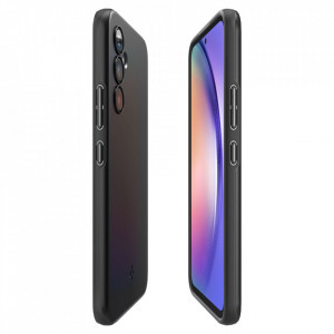 Husa Samsung Galaxy A54, Spigen Thin Fit - Negru - Img 7
