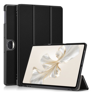 Husa tableta pentru Honor Pad 9, SKYDDAR INNOVATION, cu suport Multi-Unghi si functie Sleep/Wake, FoldPro, Negru, set cu sticker