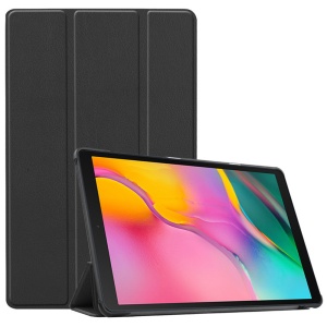 Husa tableta pentru iPad Pro 2018 12.9 A1876/A1983, SKYDDAR INNOVATION, cu suport Multi-Unghi si functie Sleep/Wake, FoldPro, Negru, set cu sticker