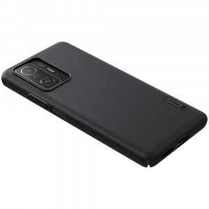 Husa Xiaomi 11T / 11T Pro, Nillkin Super Frosted Shield - Negru - Img 6