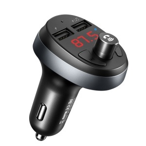 Incarcator Auto cu Modulator FM, Display LED, 2x USB- Mcdodo (CC-6880) - Black