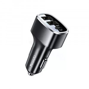 Incarcator Dual USB, Type-C, 49W - Yesido (Y47) - Black