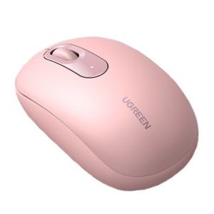 Mouse Fara Fir 800/1200/1600/2400 DPI, Ugreen MU105 - Cherry Pink