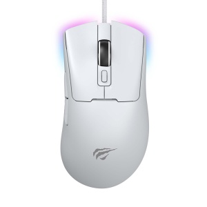 Mouse gaming, 800–12000 DPI, USB, 1.6m, 5V, Havit MS966, Alb