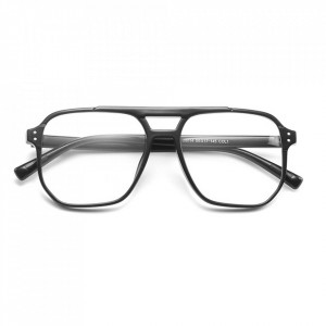 Ochelari calculator dama protectie lumina albastra, rama patrata, Techsuit (PC28014-C1) - Negru - Img 6