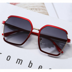 Ochelari de soare dama cu protectie UV (191), Techsuit - Rosu - Img 5