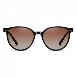 Ochelari soare unisex cu protectie UV (WD116-P139), Techsuit - Black / Red - Img 2