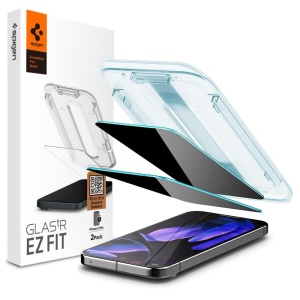 [Pachet 2x] Folie pentru Google Pixel 9 / Pixel 9 Pro, sticla securizata, Glas.tR EZ-FIT Pro HD Spigen, Transparent