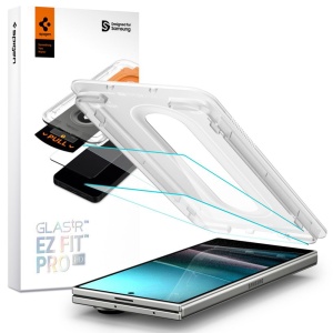 [Pachet 2x] Folie pentru Samsung Galaxy Z Fold7, sticla securizata, Glas.tR EZ-FIT Pro HD Spigen, Transparent