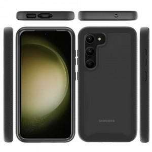 [Pachet 360°] Husa + Folie Samsung Galaxy S23 Plus, Techsuit Defense - Negru - Img 5