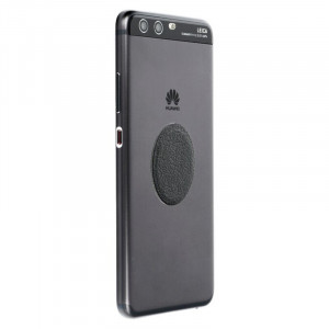 Placa Metalica Autoadeziva Pentru Suporturi Magnetice [Pachet 2x], din Piele Ecologica Techsuit - Negru - Img 3