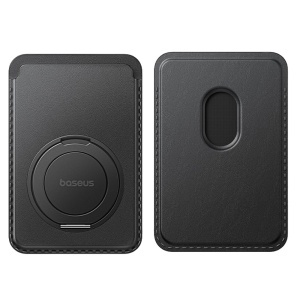 Portofel pentru Telefon cu 3 Compartimente - Baseus MagPro 3 (P70385000123-00) - Cosmic Black